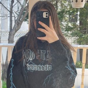 death row records hoodie